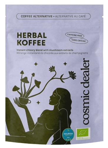 Cosmic Dealer Herbal Koffee blend - coffee alternative with mushroom extracts