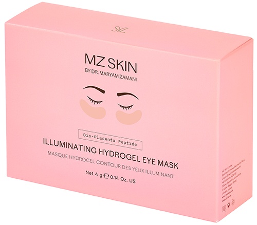 MZ Skin BIO-PLACENTA PEPTIDE ILLUMINATING HYDROGEL EYE MASK 5 Stück