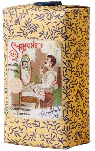 Claus Porto Barbear Grapefruit Fig Wax Sealed Soap