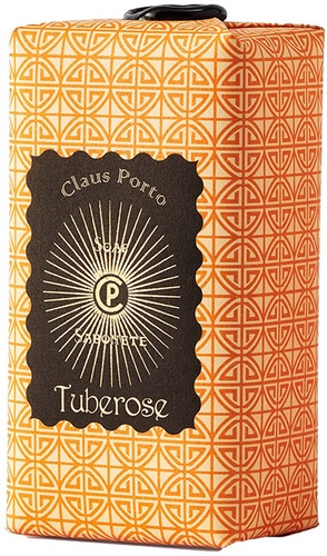 Claus Porto Black Sumburst Tuberose Wax Sealed Soap