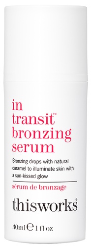 This Works In transit bronzing serum