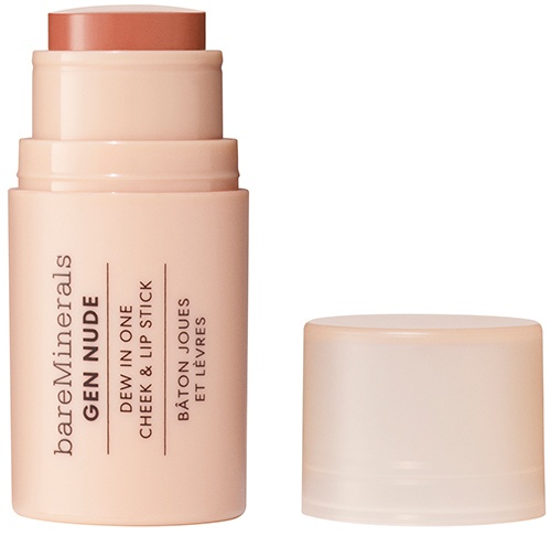 bareMinerals GEN NUDE Dew in One Cheek & Lip Stick Bare Necessity