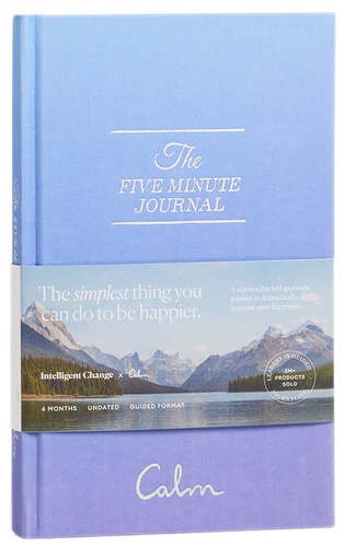 Intelligent Change Five Minute Journal x Calm