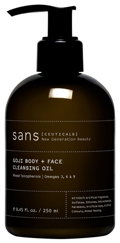 Sans [ceuticals] Goji body + face cleansing oil