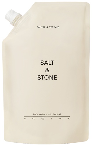 SALT & STONE Body Wash - Santal & Vetiver 946  ml Refill