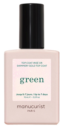 Manucurist SHIMMERY TOP COAT - GOLDEN