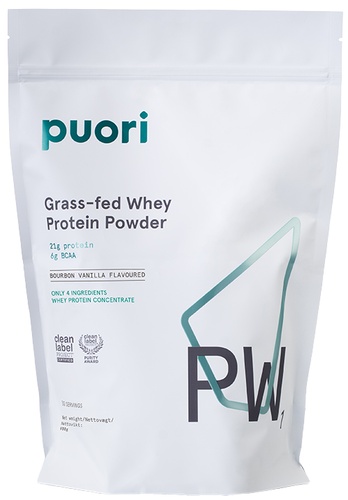 Puori Puori PW1 - Grass-fed Whey Protein with Bourbon Vanilla
