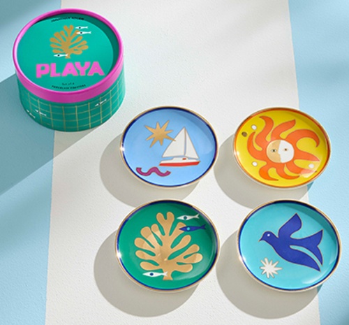 Jonathan Adler PLAYA COASTER SET - SET OF 4