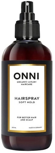 ONNI Organic Luxury Haircare ONNI Organic Hairspray Soft Hold