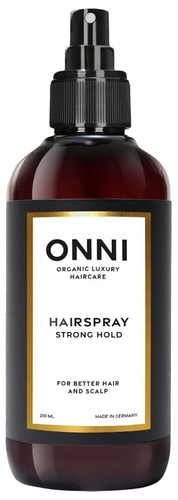ONNI Organic Luxury Haircare ONNI Organic Hairspray Strong Hold