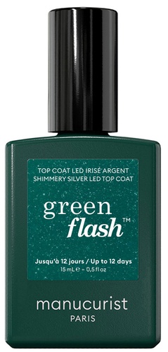 Manucurist SHIMMERY TOP COAT- SILVER