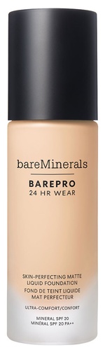 bareMinerals BAREPRO® 24HR Wear Skin-Perfecting Matte Liquid Foundation Mineral SPF 20 Fair 10 Warm