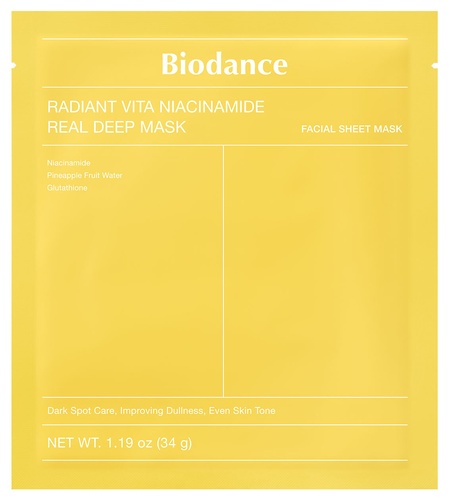 Biodance Radiant Vita Niacinamide Real Deep Mask