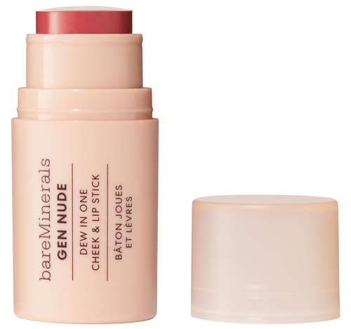 bareMinerals GEN NUDE Dew in One Cheek & Lip Stick Brick It On