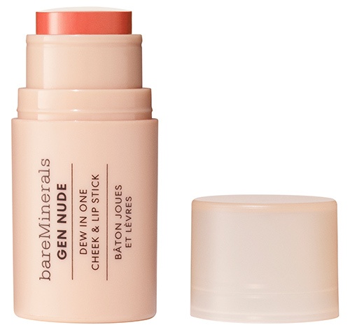 bareMinerals GEN NUDE Dew in One Cheek & Lip Stick Just Peachy