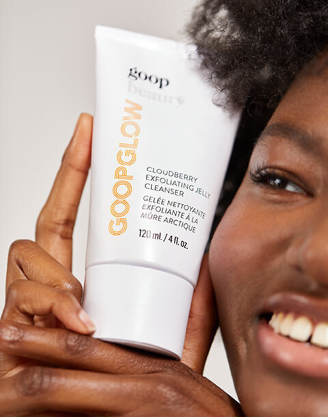 goop GOOPGLOW Cloudberry Exfoliating Jelly Cleanser