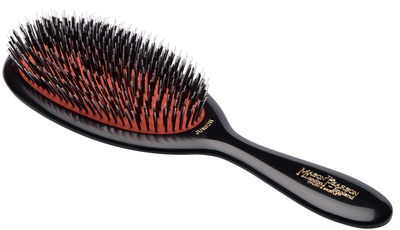 Mason Pearson Junior Bristle & Nylon Hairbrush BN2 - Dark Ruby