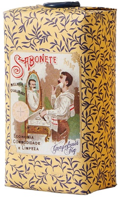 Claus Porto Barbear Grapefruit Fig Wax Sealed Soap