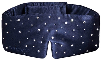 Drowsy Silk Sleep Mask - Midnight Blue
