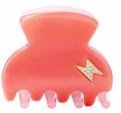 By Eloise Hair Claw Coral Blush