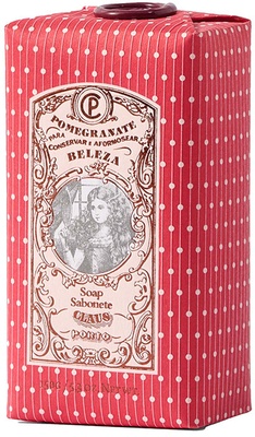 Claus Porto Mirror Pomegranate Wax Sealed Soap
