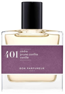 BON PARFUMEUR 401 cedar, plum marmalade, vanilla
