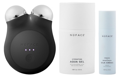 NuFace Mini+ Starter Kit Midnight Black