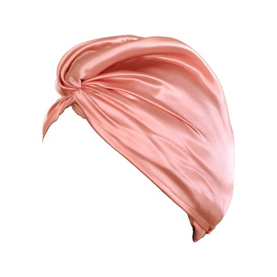 Holistic Silk Pure Mulberry Silk Turban Rose