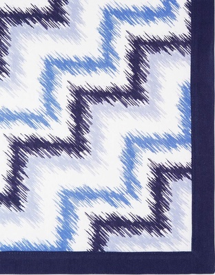AQUAZURRA GOA NAPKIN - BLUE AND WHITE
