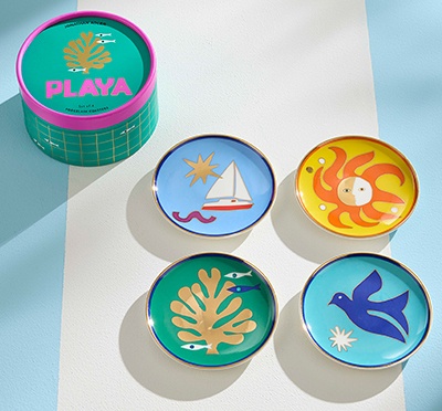 Jonathan Adler PLAYA COASTER SET - SET OF 4