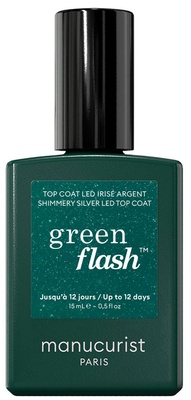 Manucurist SHIMMERY TOP COAT- SILVER