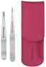 Tweezerman Petite Tweeze Set with Case - Pink