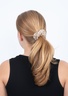 SUI AVA Floral Broderie Scrunchie Bubblegum