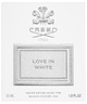 Creed Love in White