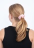 SUI AVA Floral Broderie Scrunchie Bubblegum