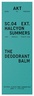 AKT London The Deodorant Balm - SC.04 HALCYON SUMMERS
