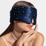 Drowsy Silk Sleep Mask - Crystals by Swarovski