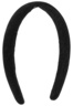 SUI AVA Velvet Headband - Black Shimmer