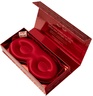 Slip slip pure silk contour sleep mask scarlet