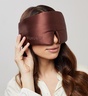 Drowsy Cocoa Glow Eyelash Protecting Silk Sleep Mask