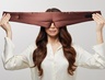 Drowsy Cocoa Glow Eyelash Protecting Silk Sleep Mask