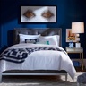 Jonathan Adler NIXON BABY ALPACA THROW light blue