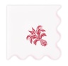 AQUAZURRA ANANAS NAPKIN BLUE AND WHITE