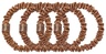 Slip Pure Silk Skinny Scrunchies copper