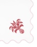 AQUAZURRA ANANAS NAPKIN LIGHT PINK AND WHITE