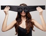 Drowsy Black Jade Eyelash Protecting Silk Sleep Mask