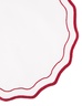 AQUAZURRA WAVE PLACEMAT - RED AND WHITE