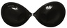 NOOD Push Up Adhesive & Reusable Backless, Strapless Bra Black Onyx / A