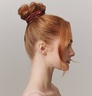 Slip Pure Silk Skinny Scrunchies auburn