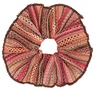 SUI AVA Saint Tropez Scrunchie - Brown